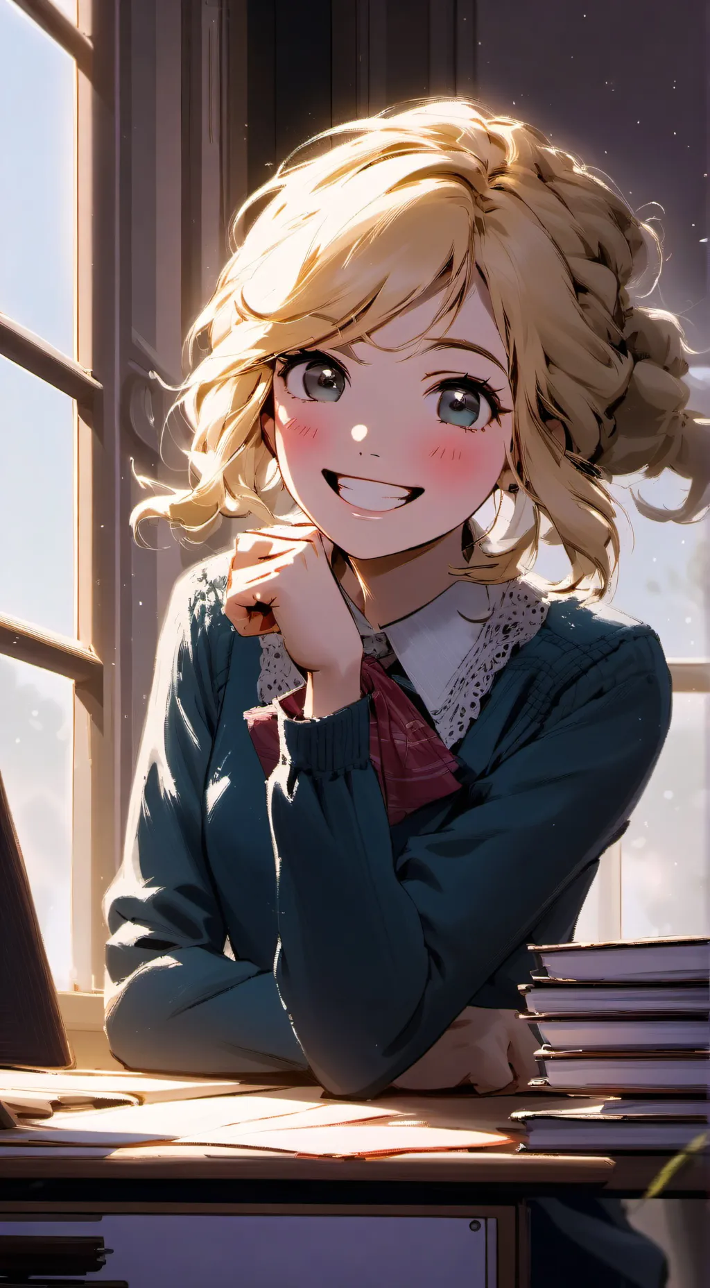 ai character: Emilie￼￼ background