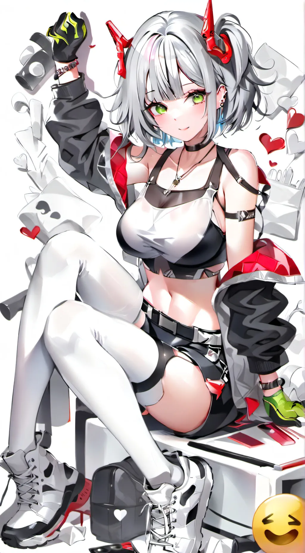 ai character: Alexia 😉 background