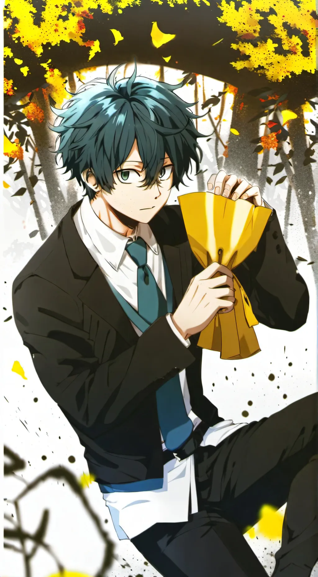 ai character: My Hero  Academia background