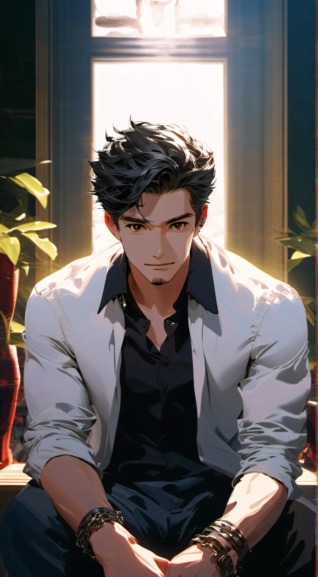 ai character: Jeff background