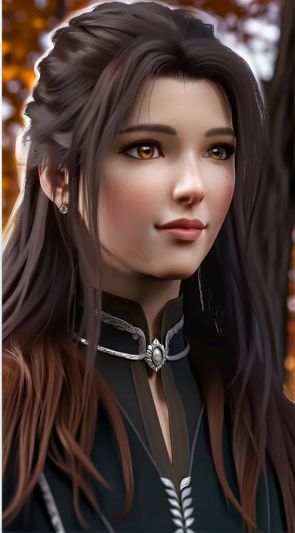 ai character: Elara background