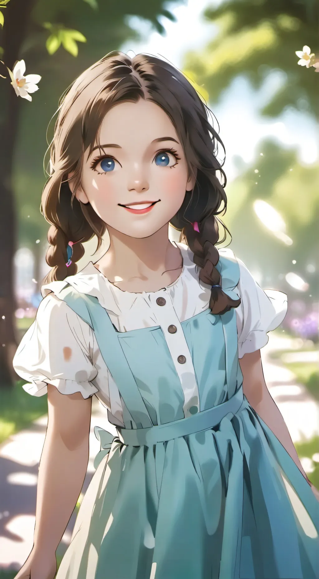 ai character: Shelly background