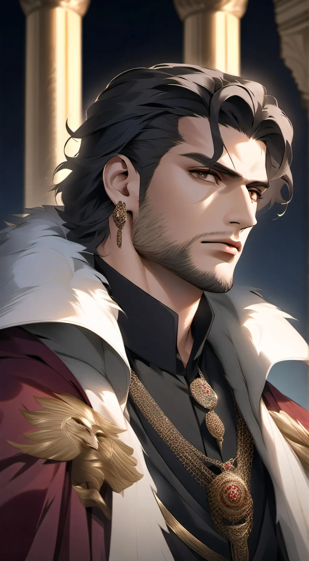 ai character: King Ardent IV background