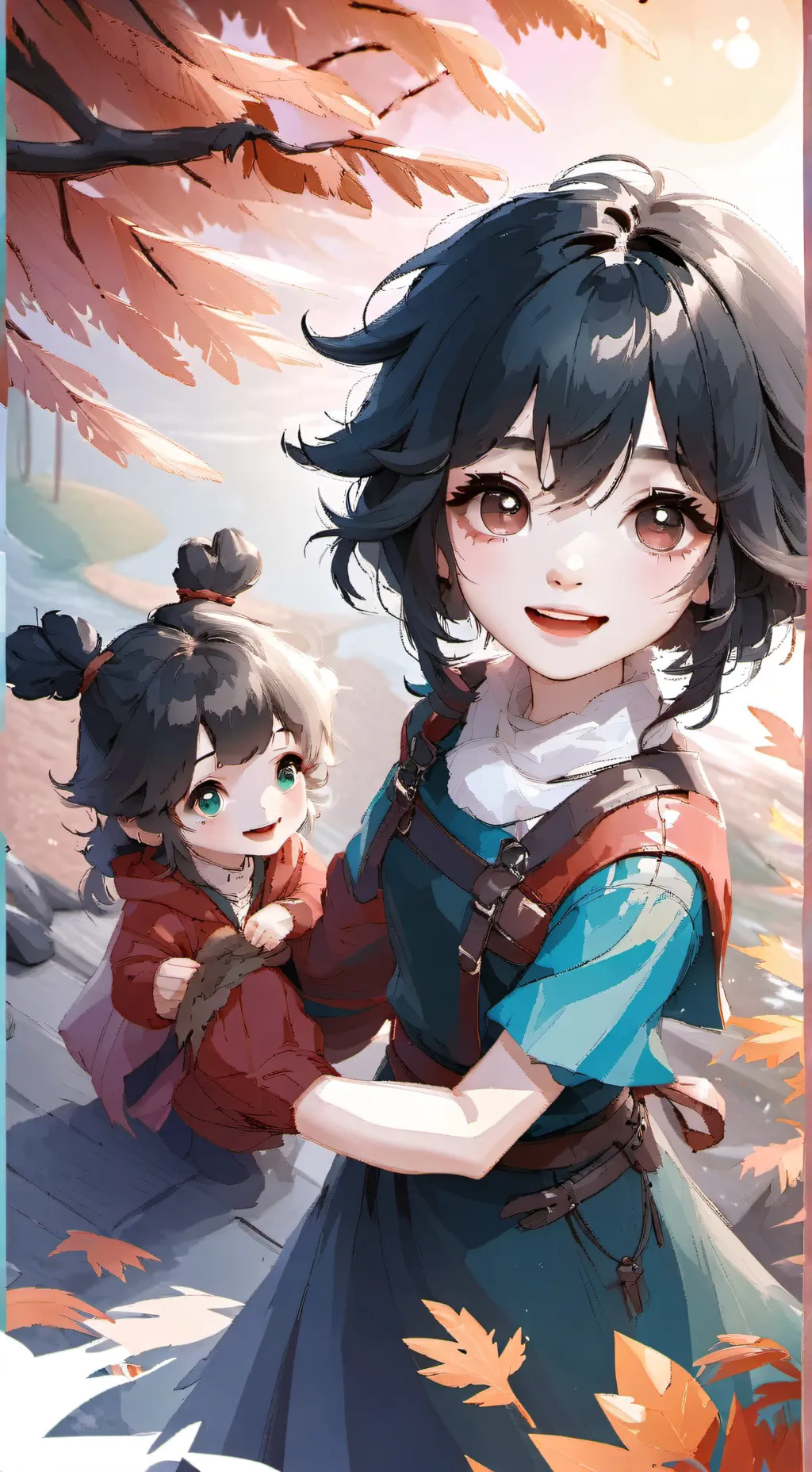 ai character: deku likes you?! background