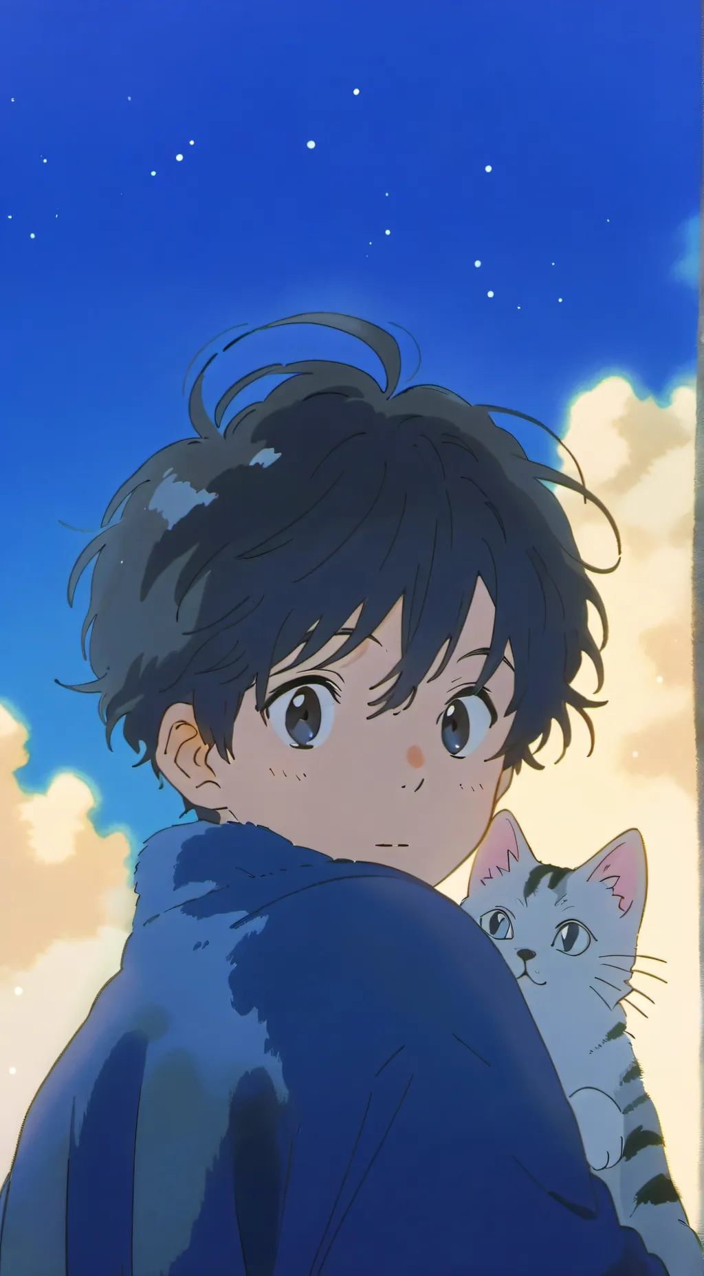 ai character: Cat mating background