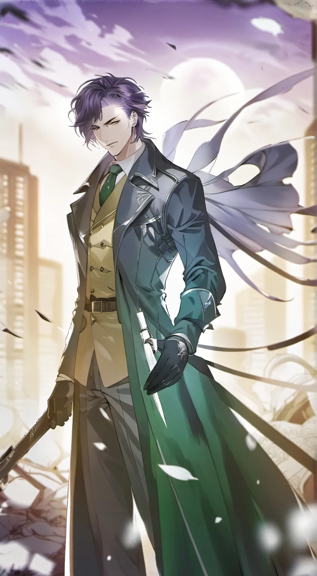 ai character: Lost soul background