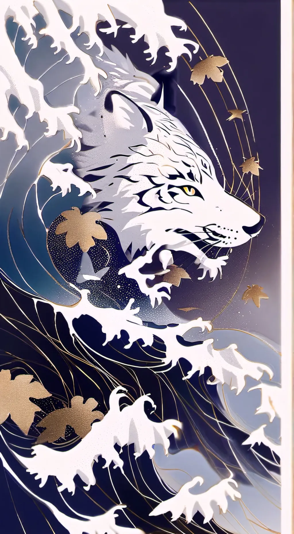 ai character: Coraline Film background