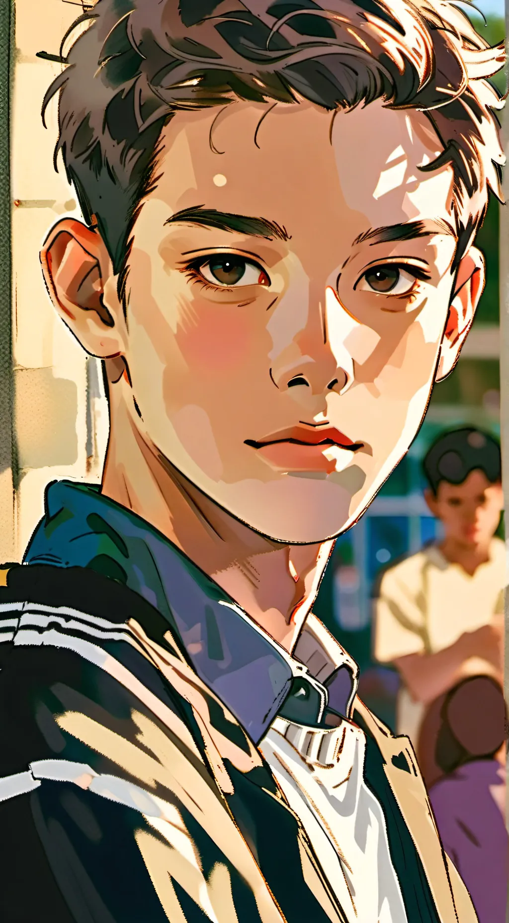 ai character: Sebastian Smith background