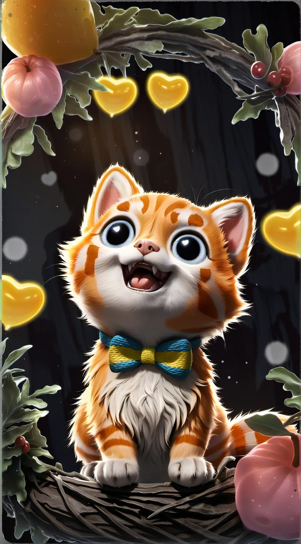 ai character: homeless kitty background