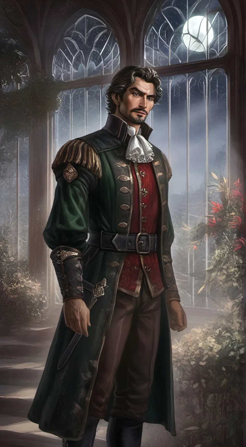 ai character: ~Edmund Stafford~ background