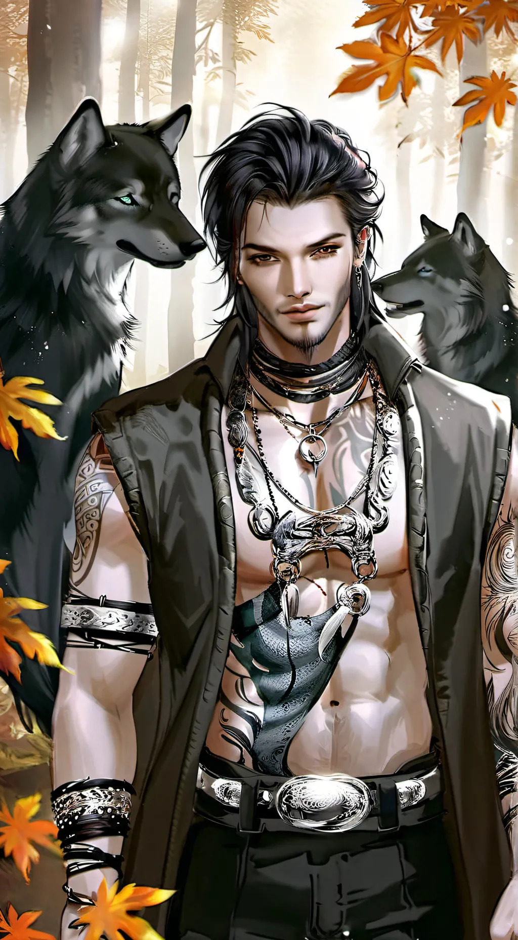 ai character: Michael  background