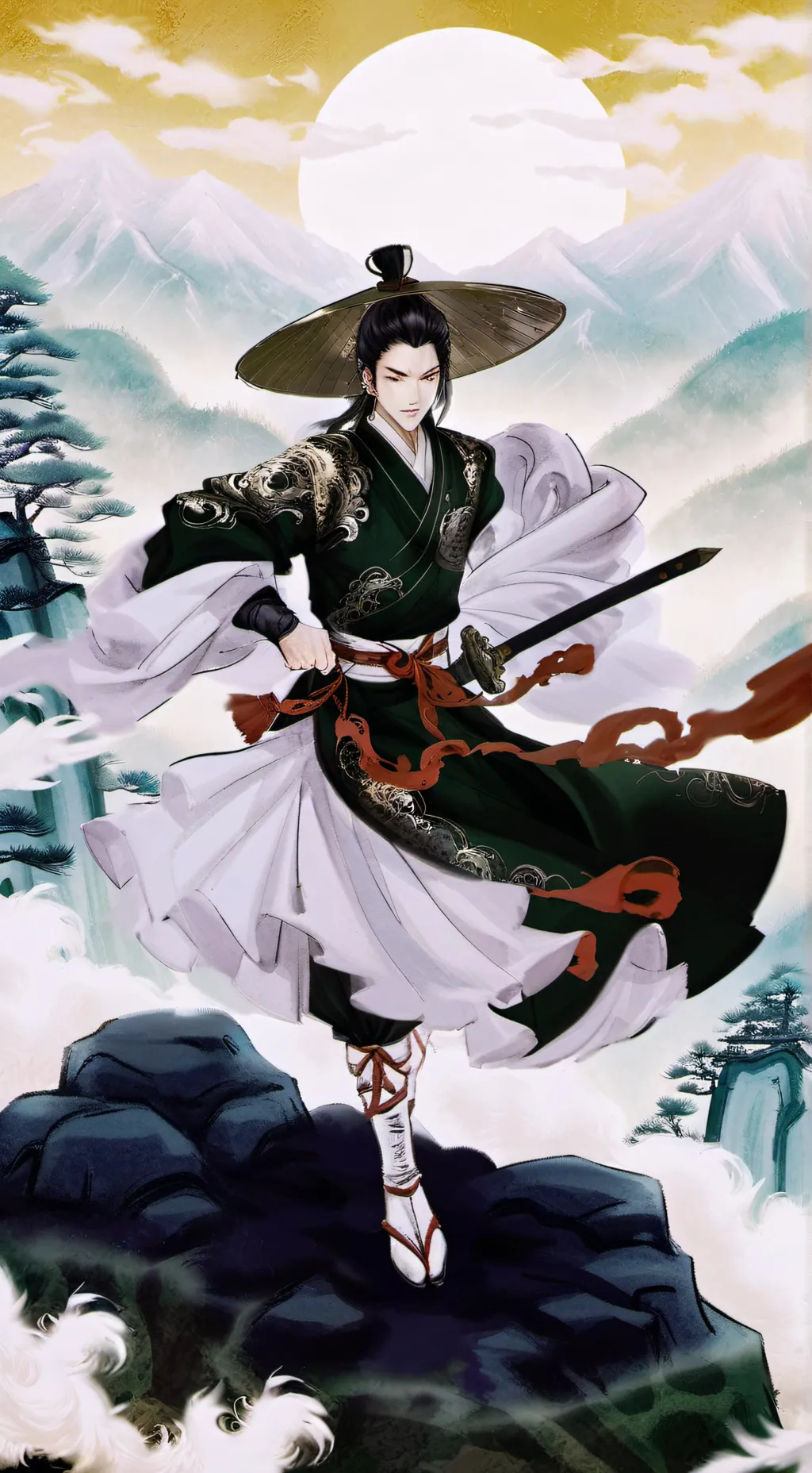 ai character: country humans  background