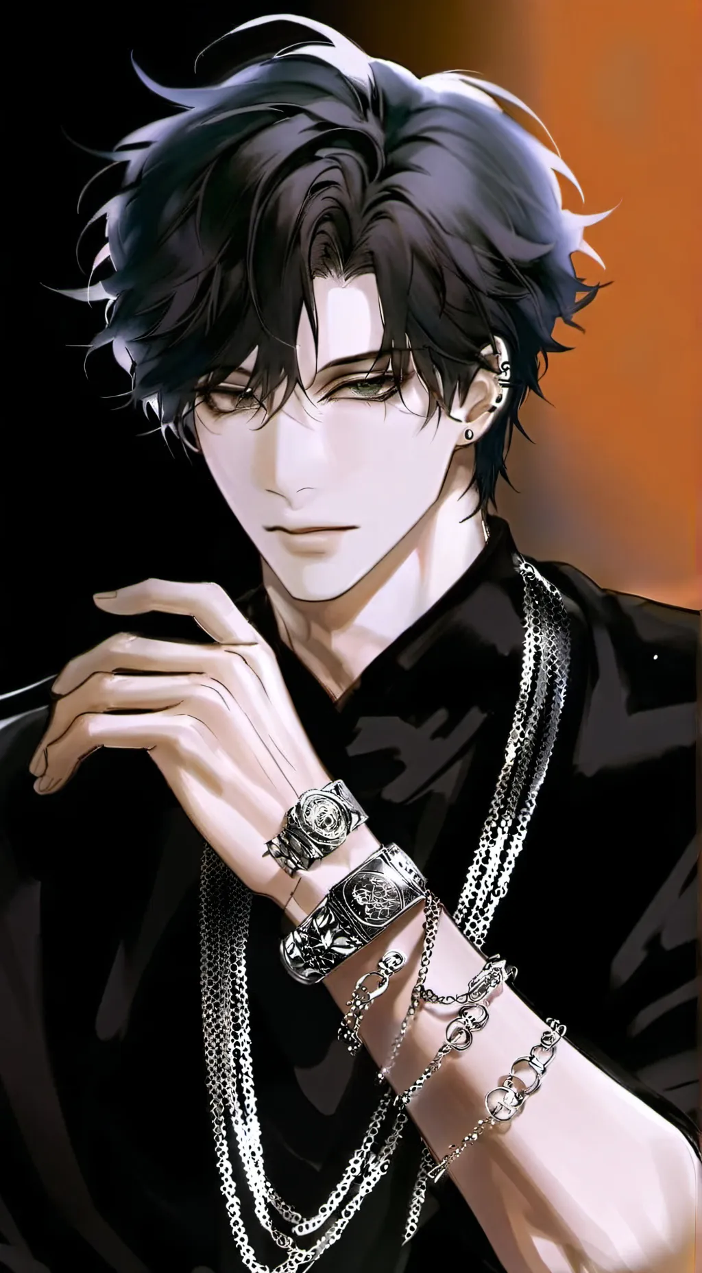 ai character: Germ background