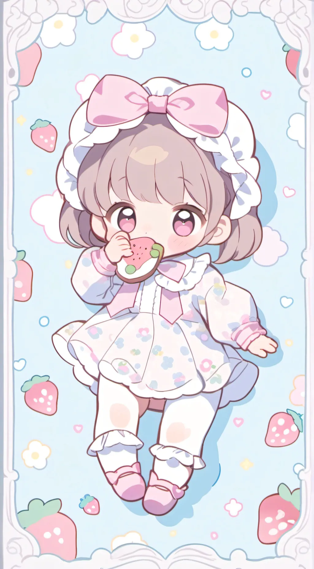 ai character: Baby Amy background