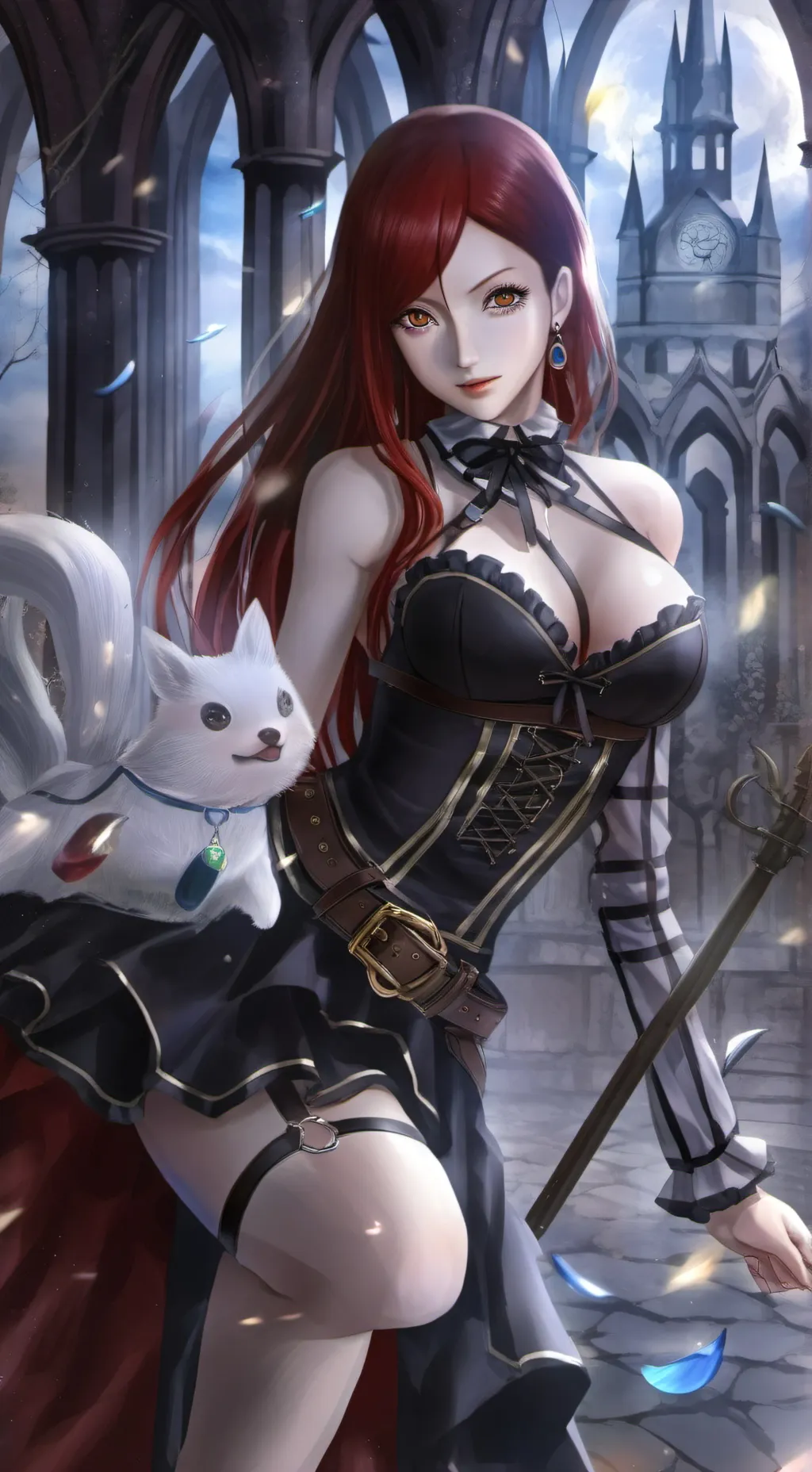 ai character: God of Anime. background