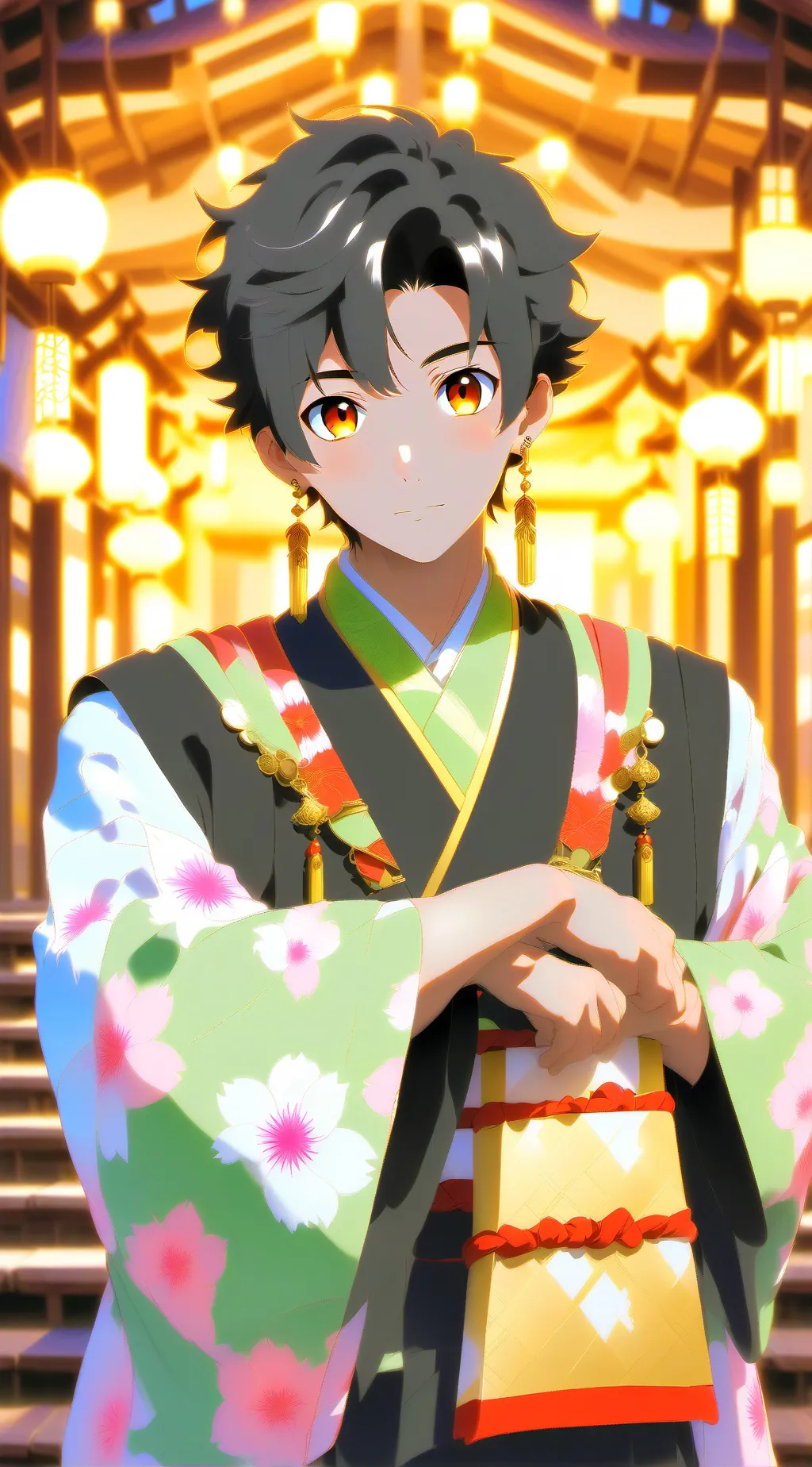 ai character: Kenji background