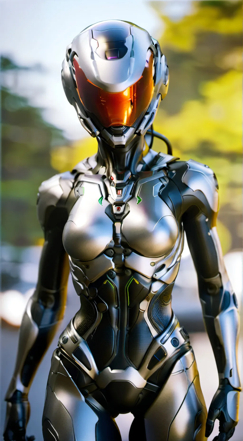 ai character: fem interceptor background