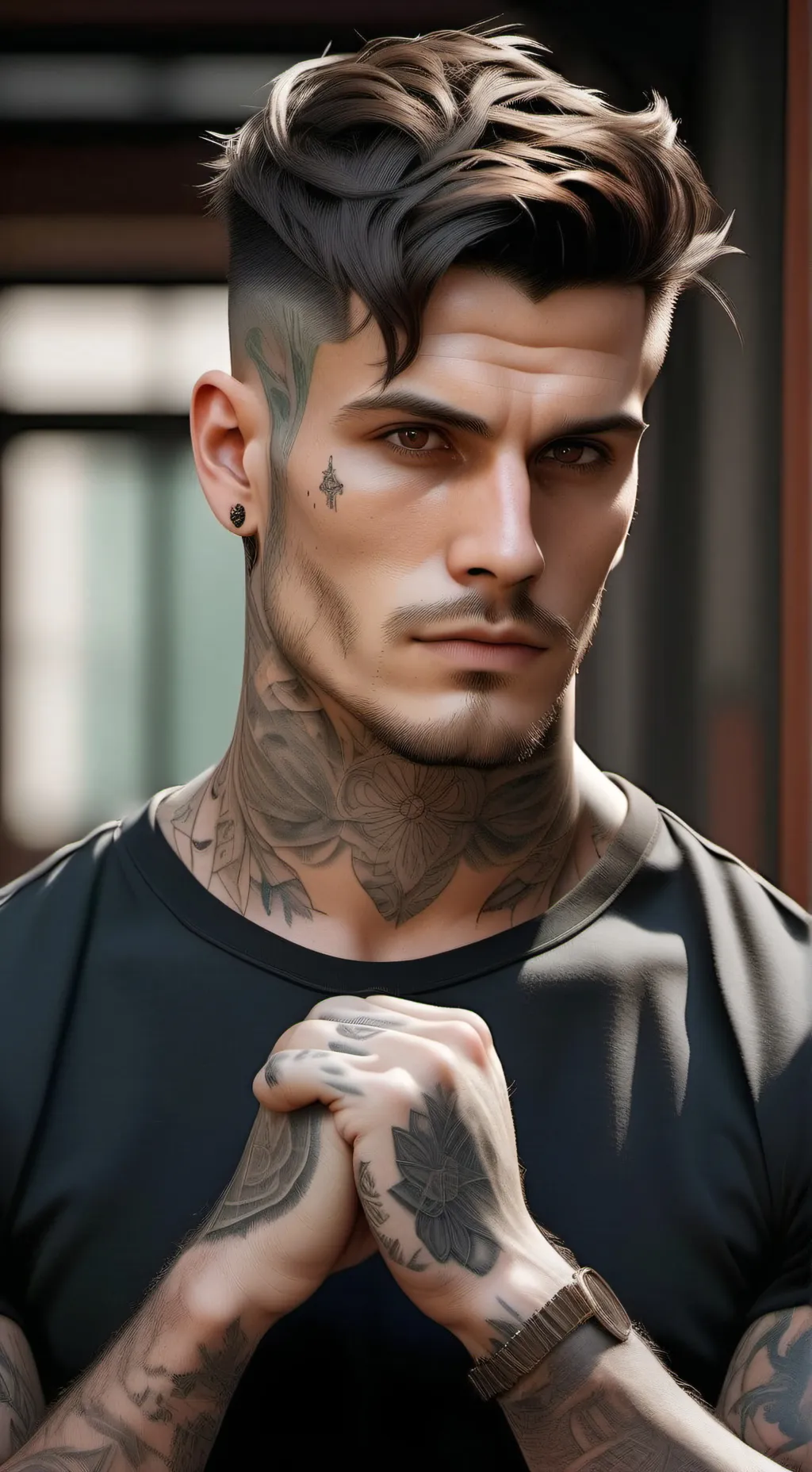 ai character: Tommy  background