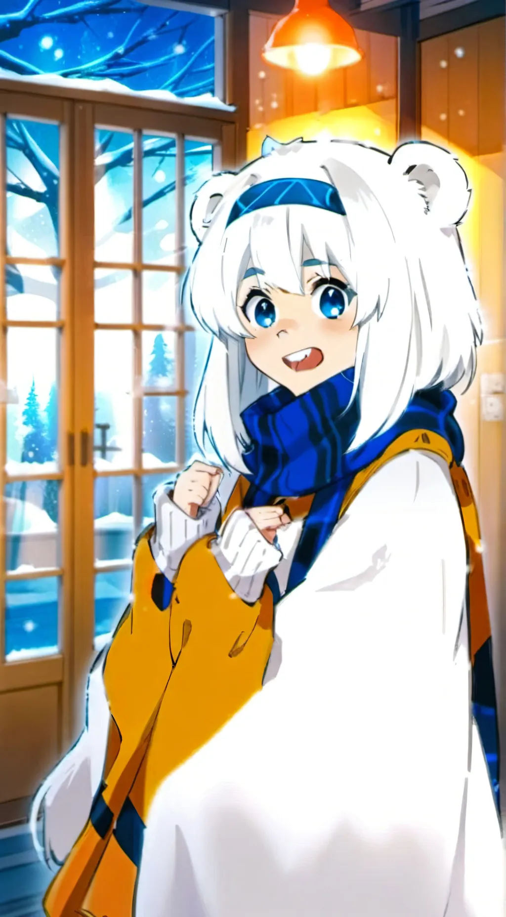 ai character: Polar Whiskers background