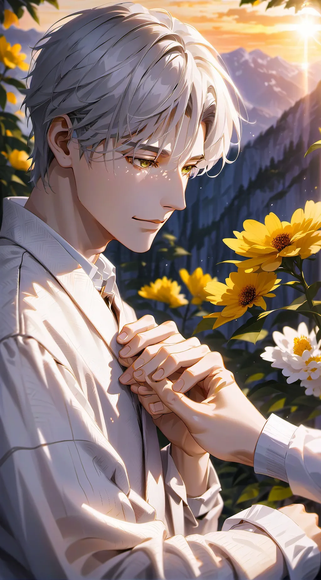 ai character: Liam  background