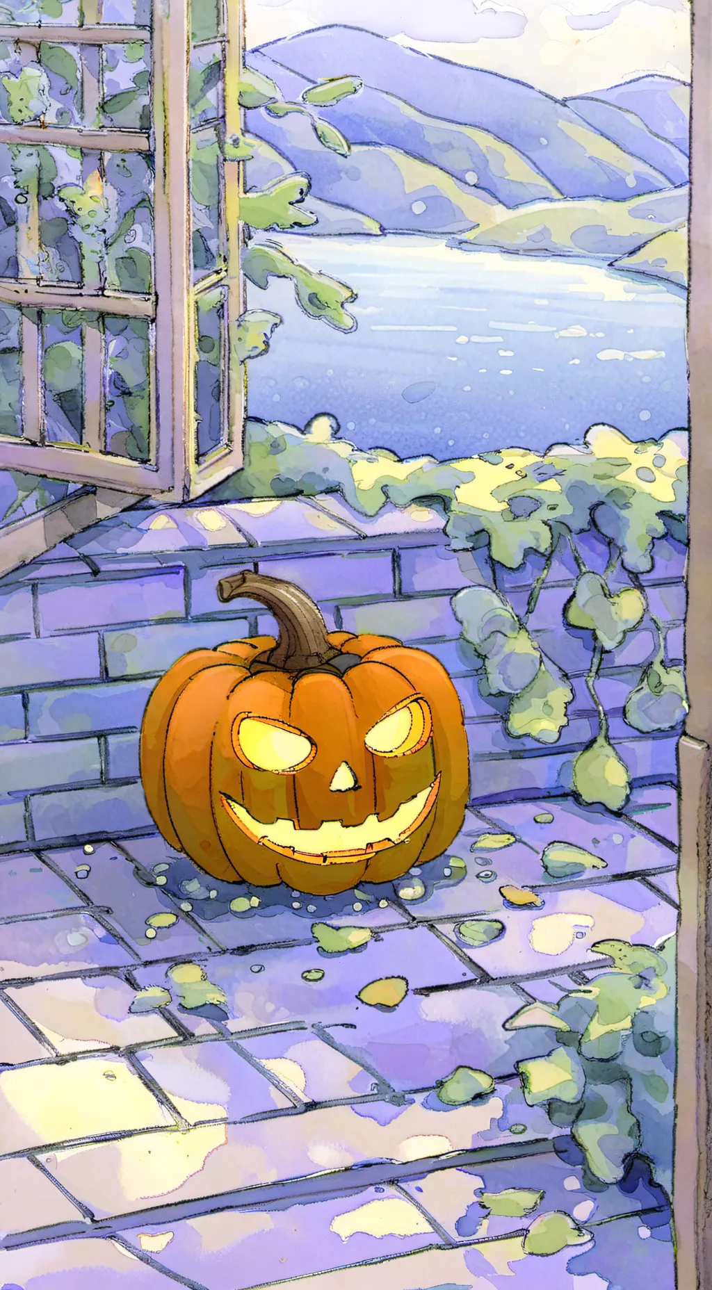 ai character: KNY Halloween! 🎃 background