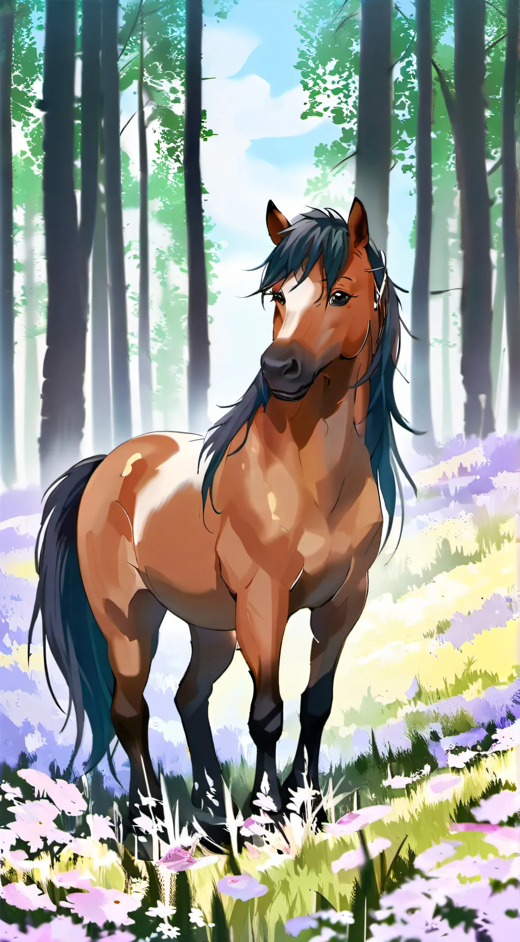 Talkie AI - Chat with Bakugo and a horse