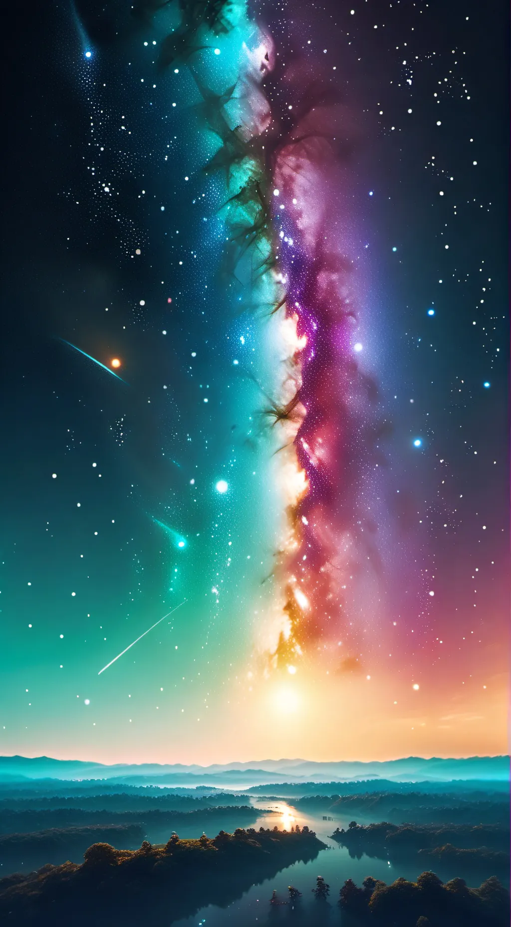 ai character: azuretime (with u) background