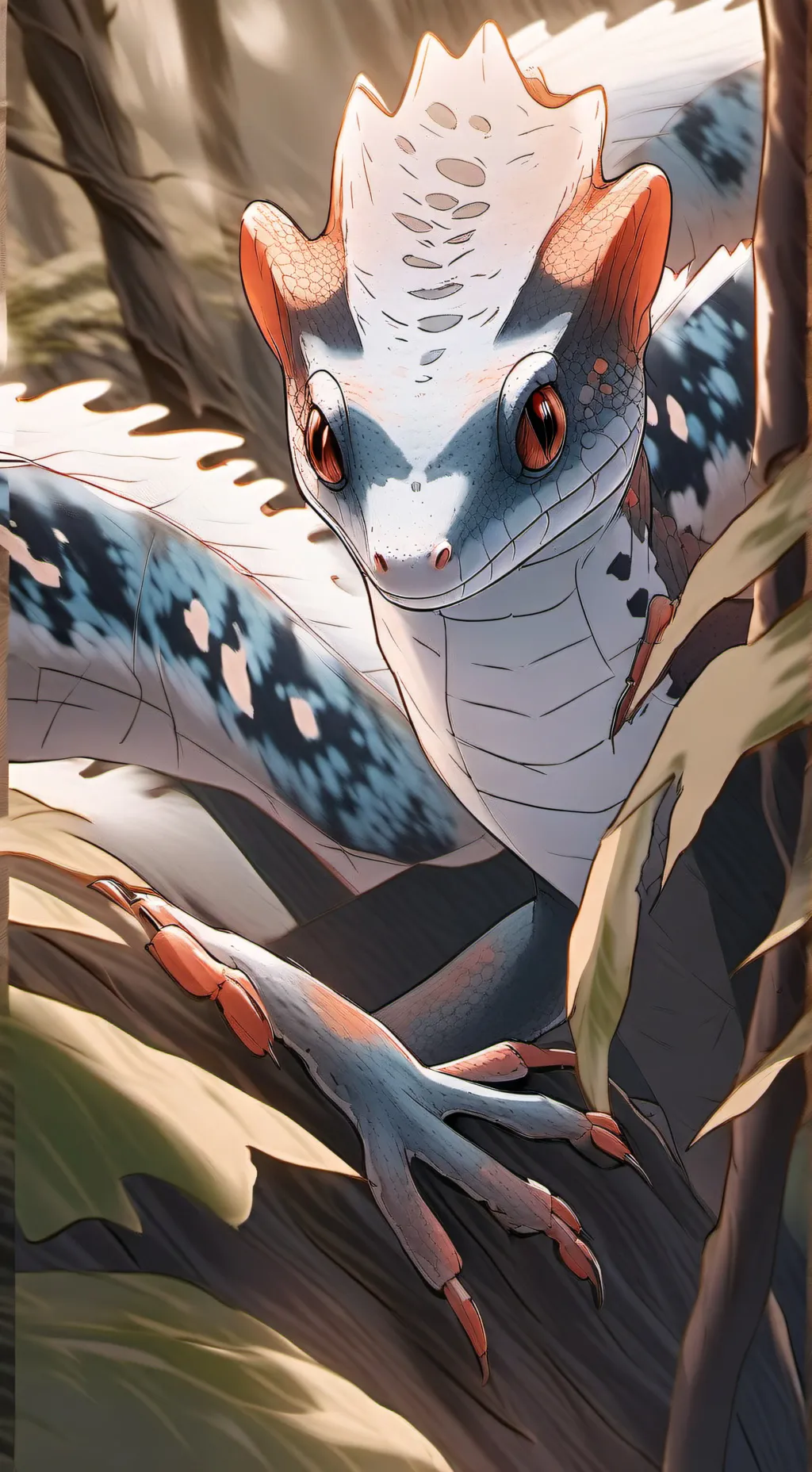 ai character: геко background