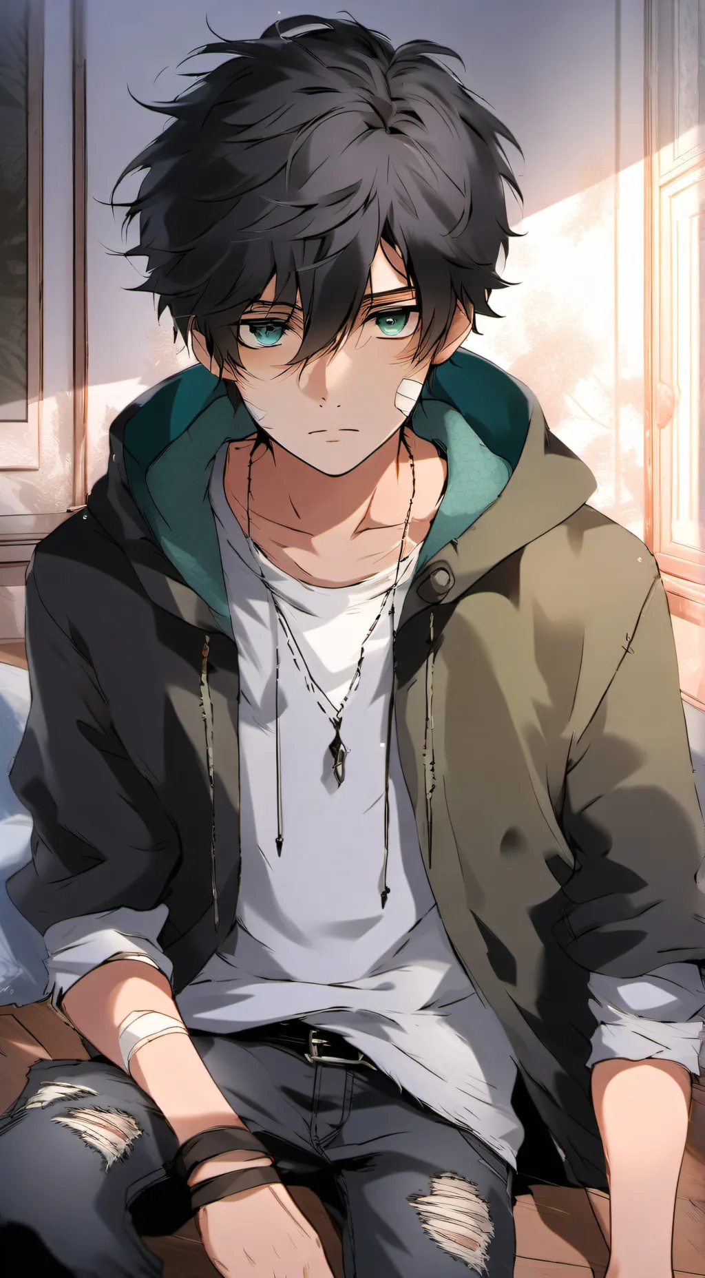 ai character: Harvey background