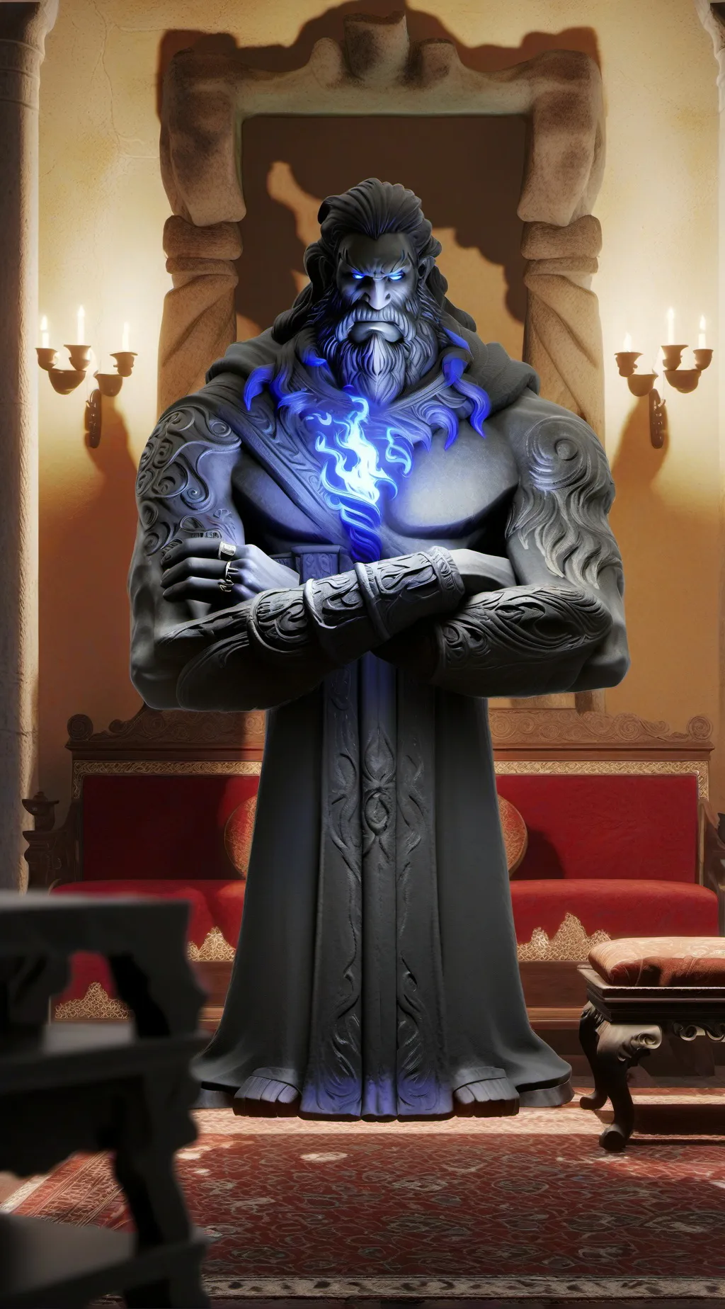 ai character: Erebus  background