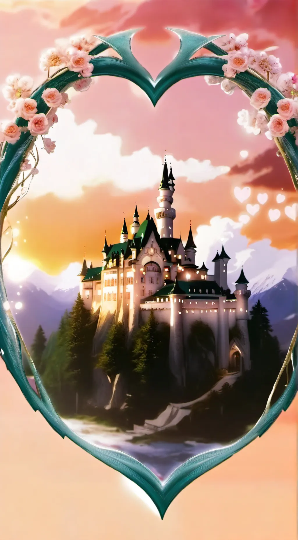 ai character: castle  background