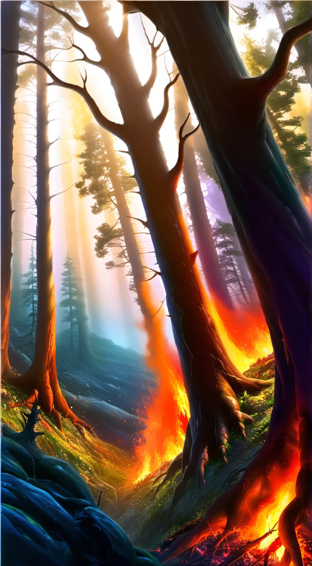 ai character: HH × DFOSAD background