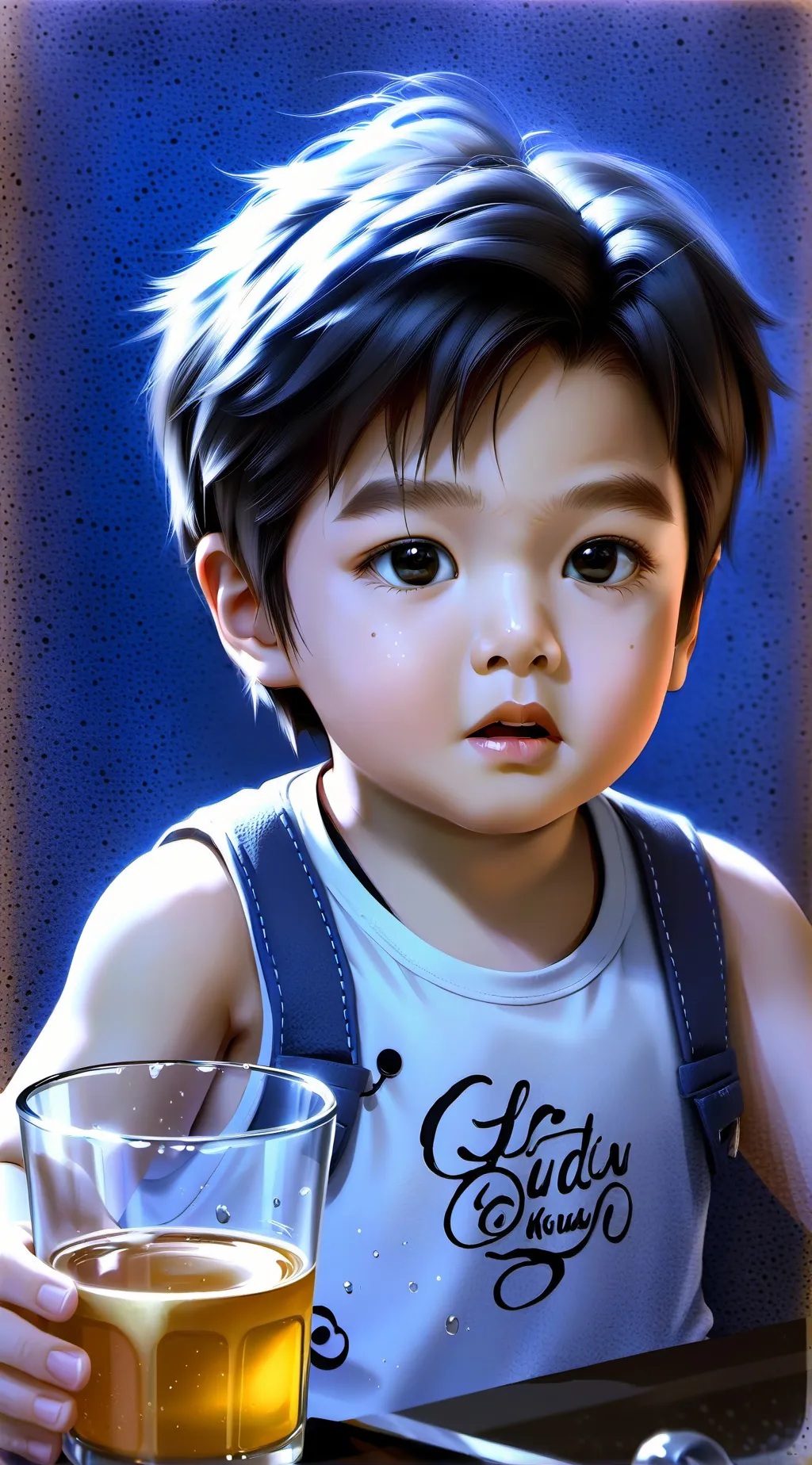 ai character: missing kid background