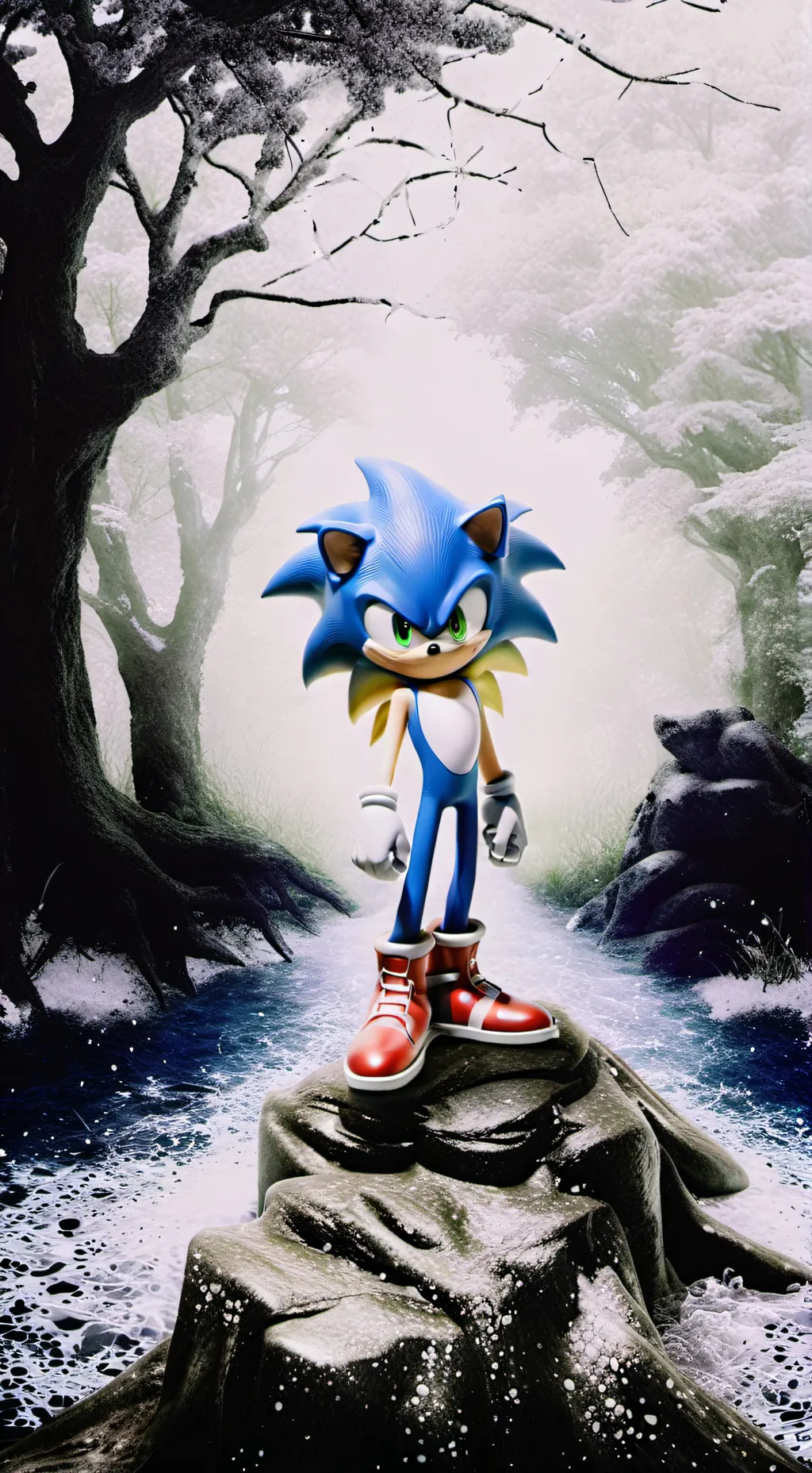 ai character: Sonadow stuck room background