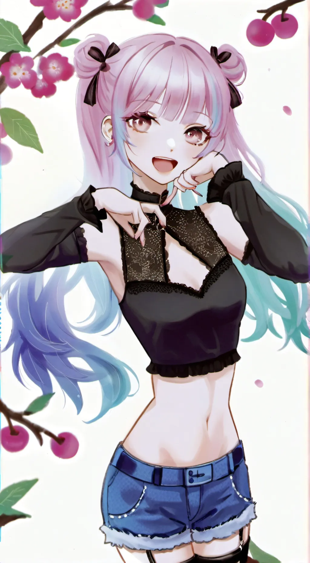 ai character: Zoey background