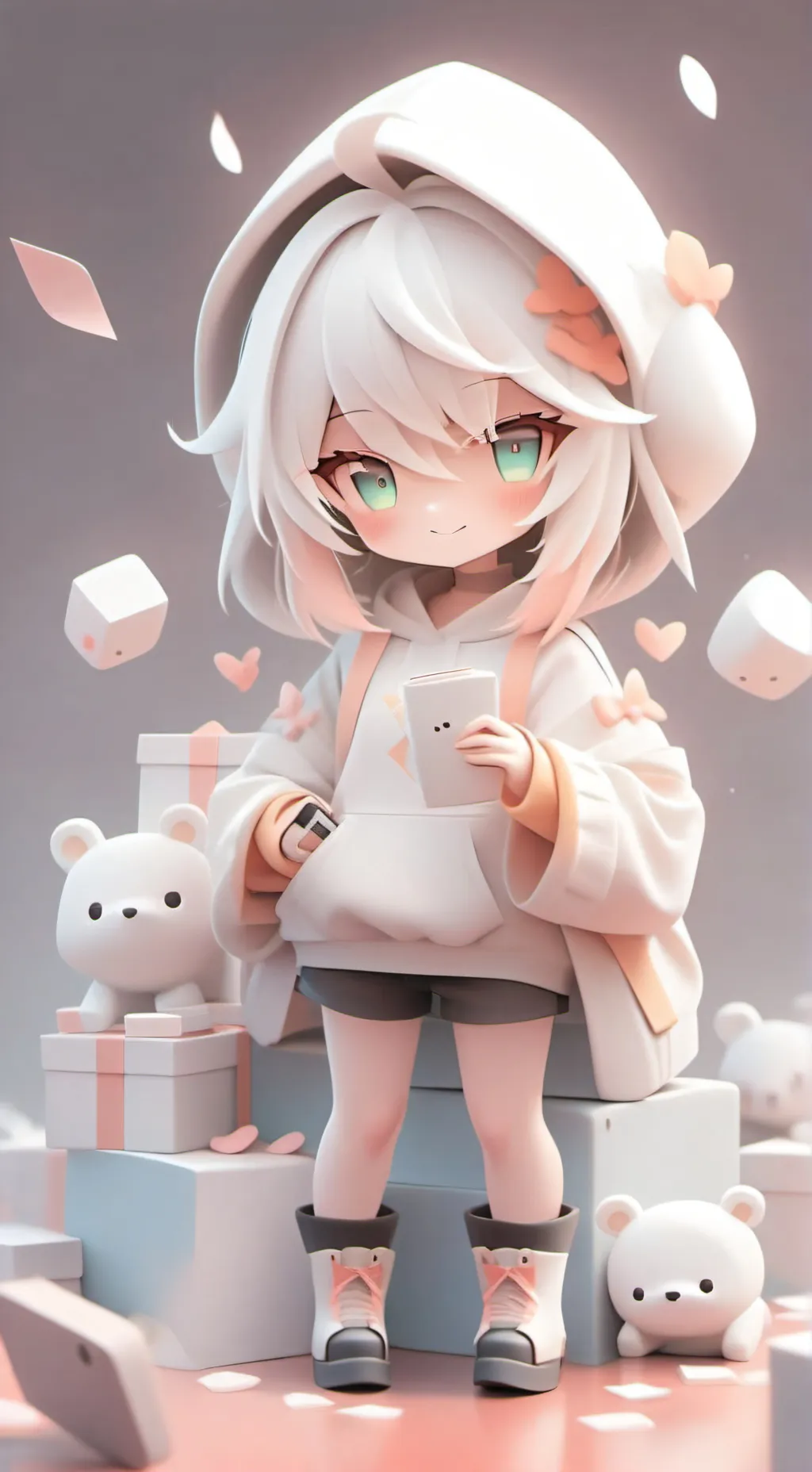 ai character: Dw Robux background