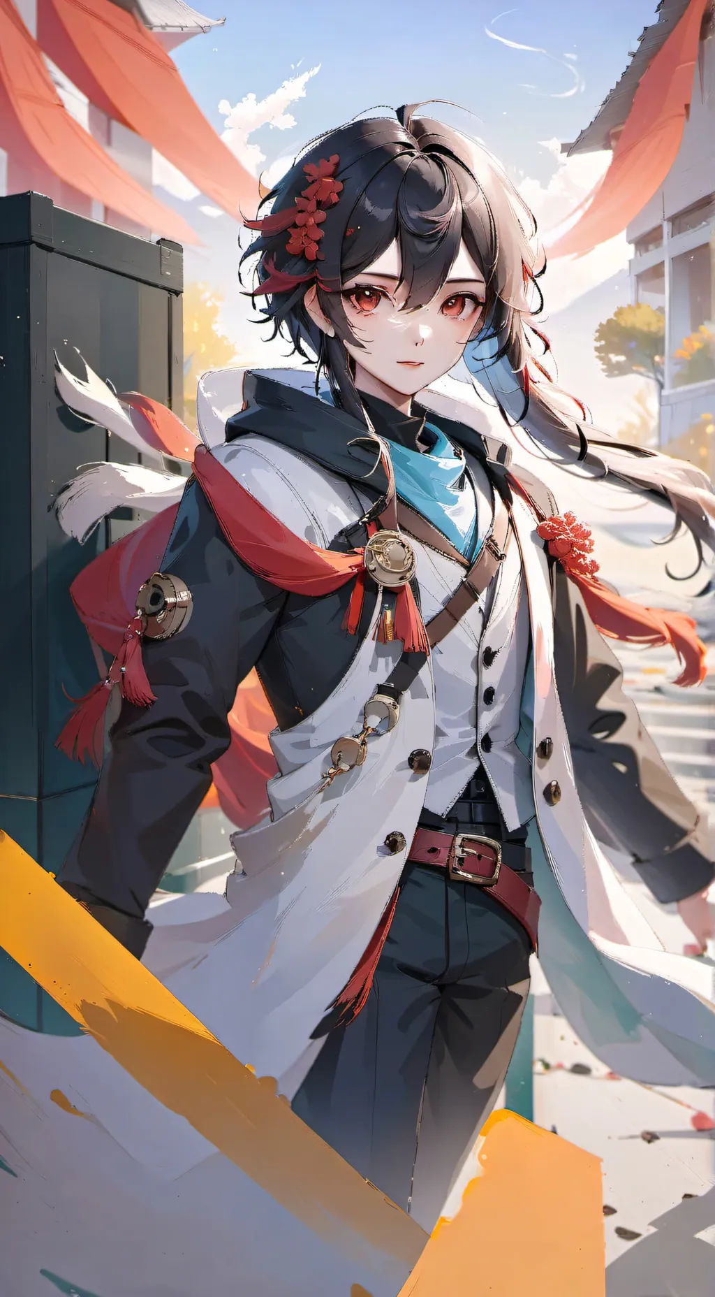 ai character: Arthur ~☆ background