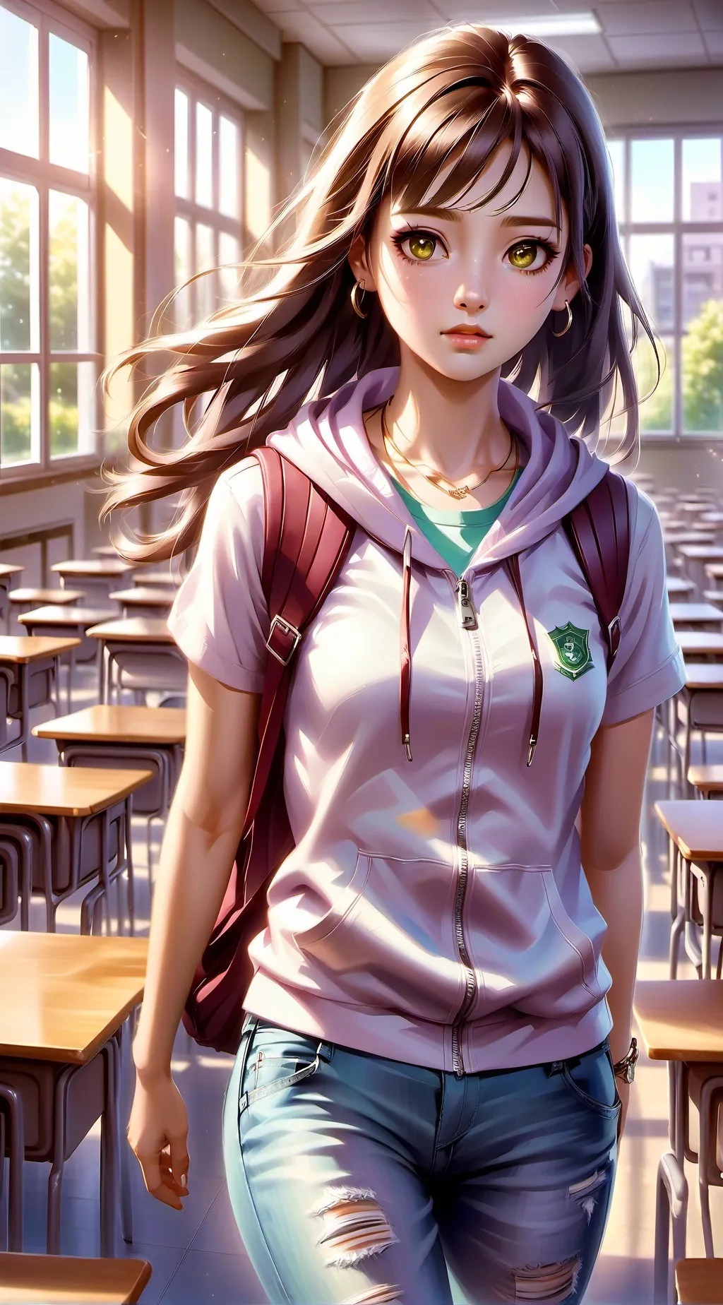 ai character: Serrah background