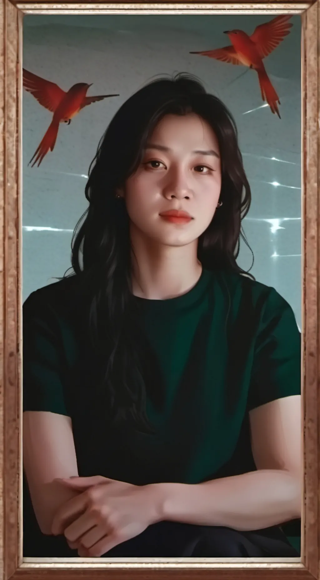 ai character: mikaella  background