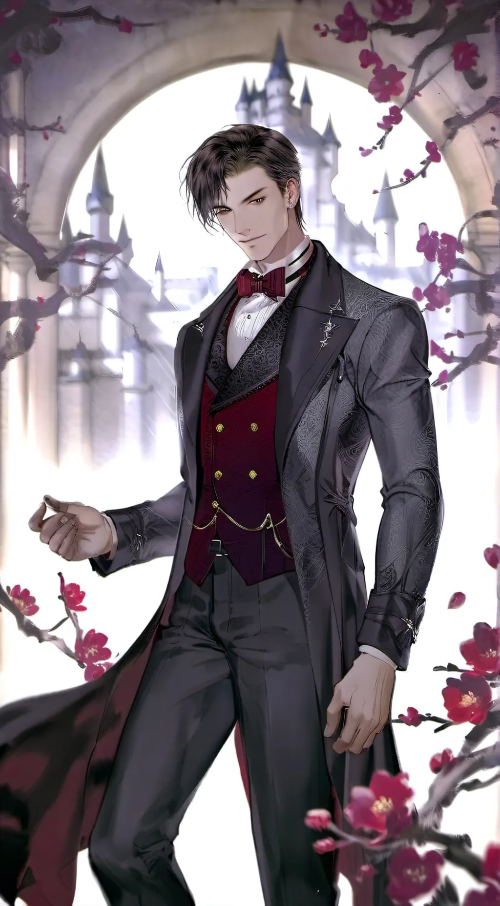 ai character: Derrick background