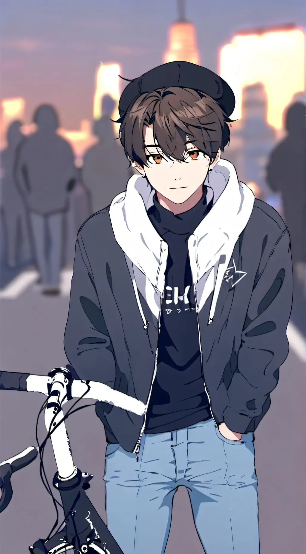 ai character: Chris background