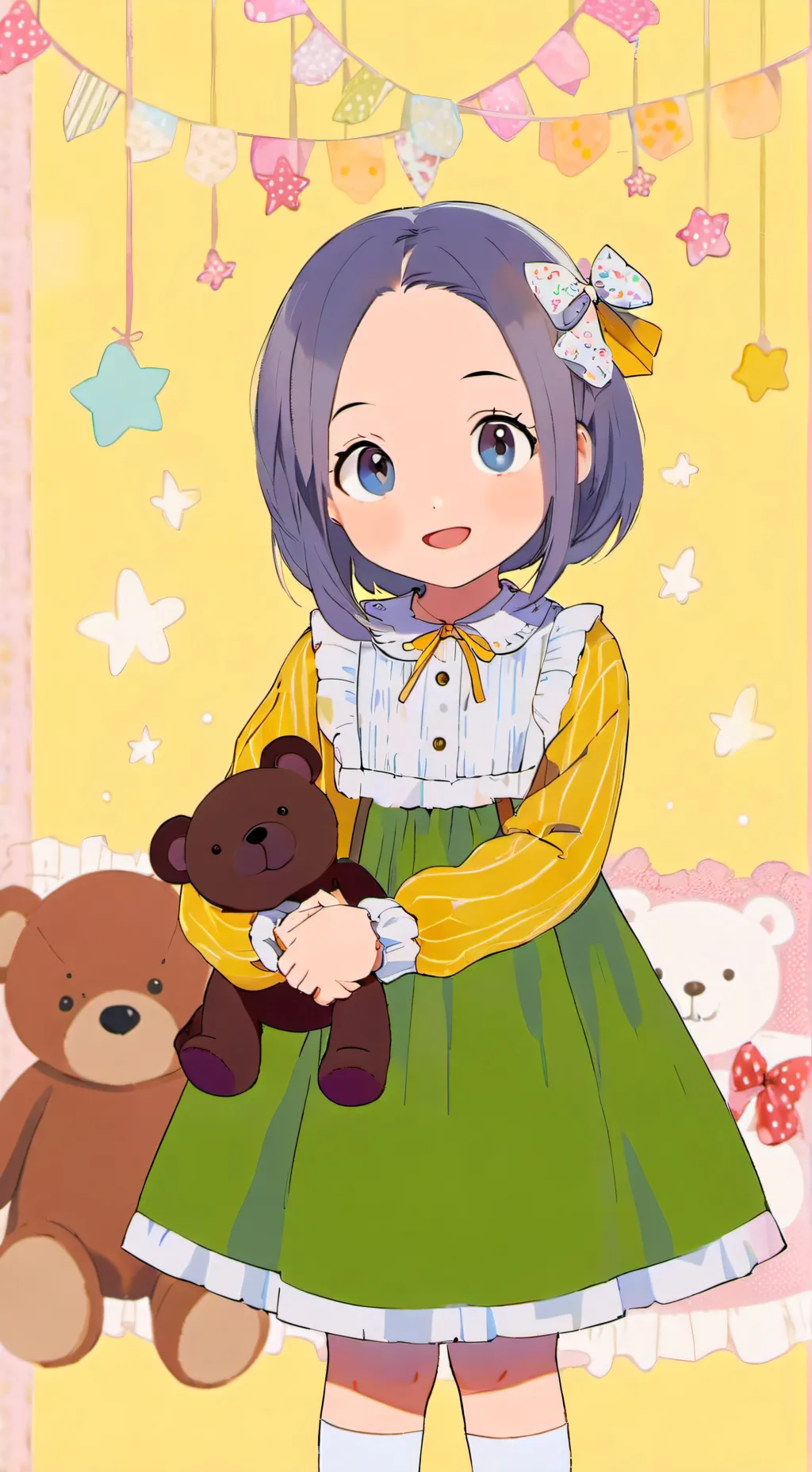 ai character: Little Sister background