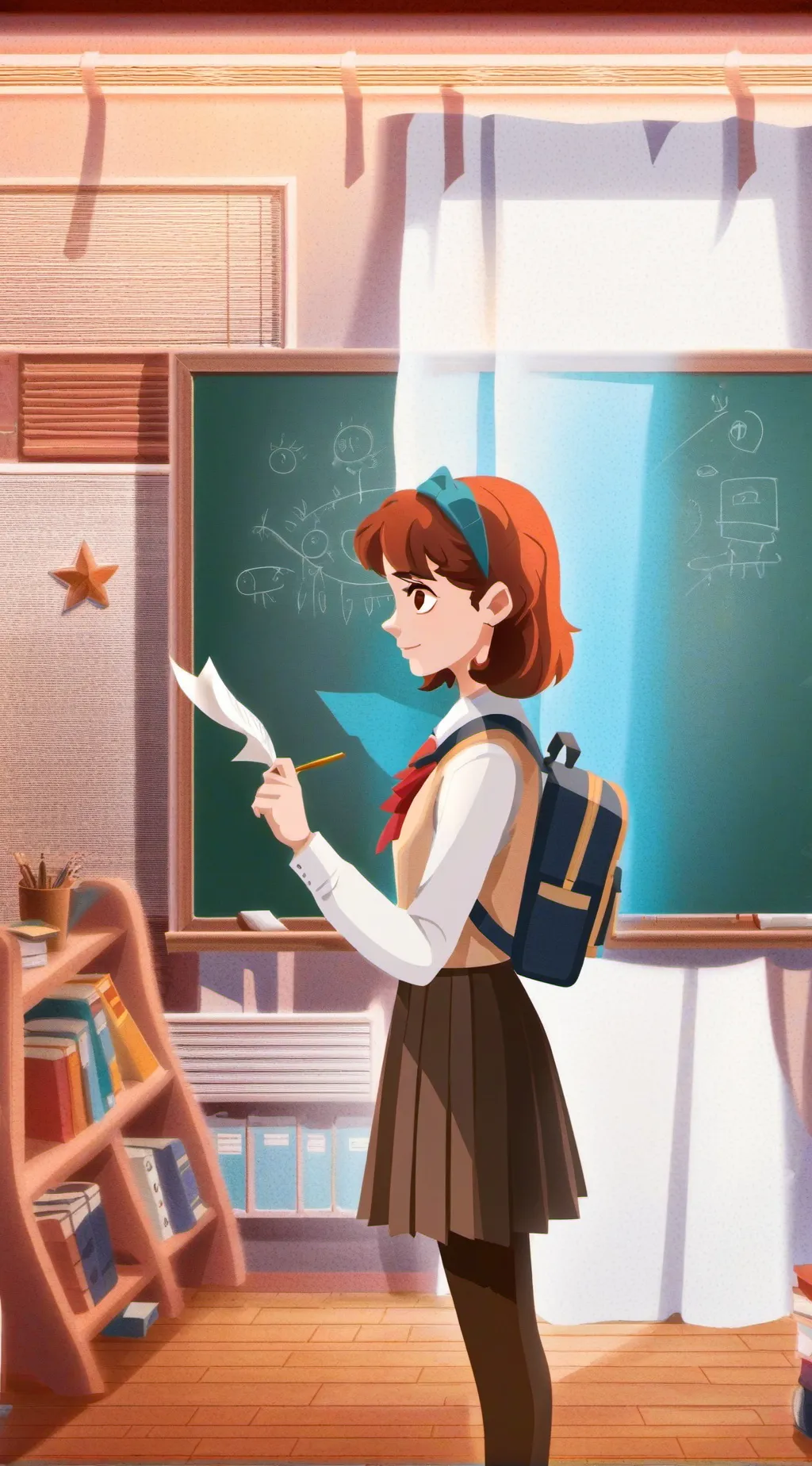 ai character: Annoying kid  background