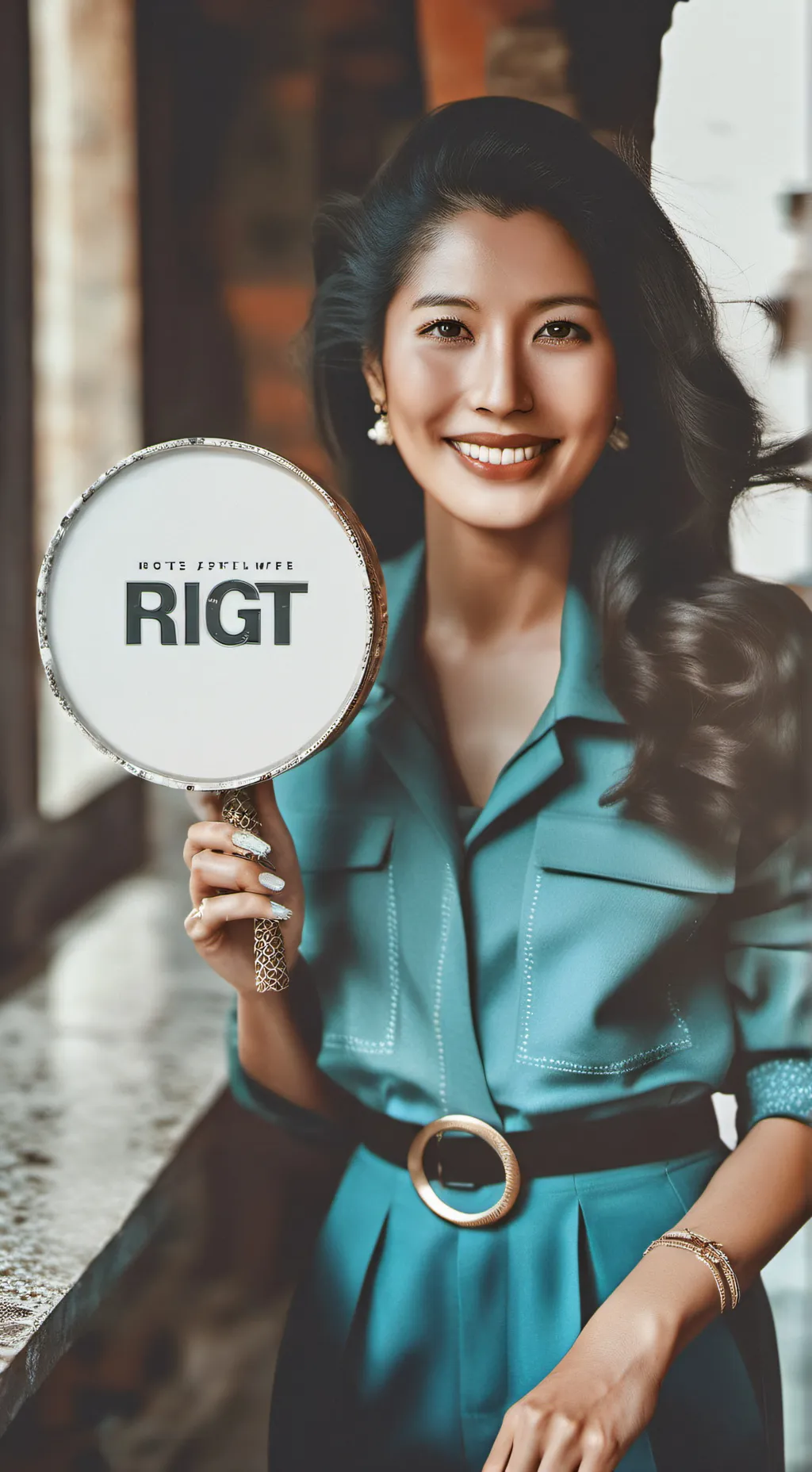 ai character: The right YOU anse background