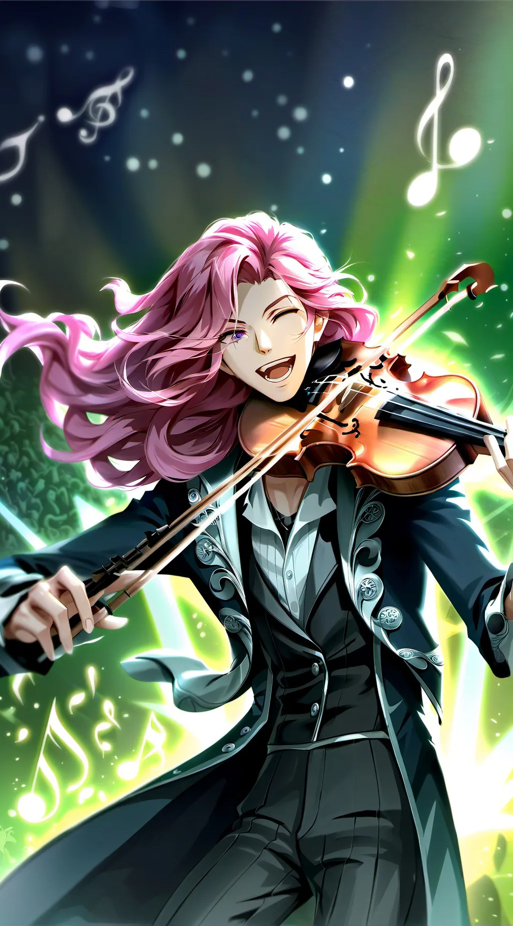 ai character: Kaori Miyazono background