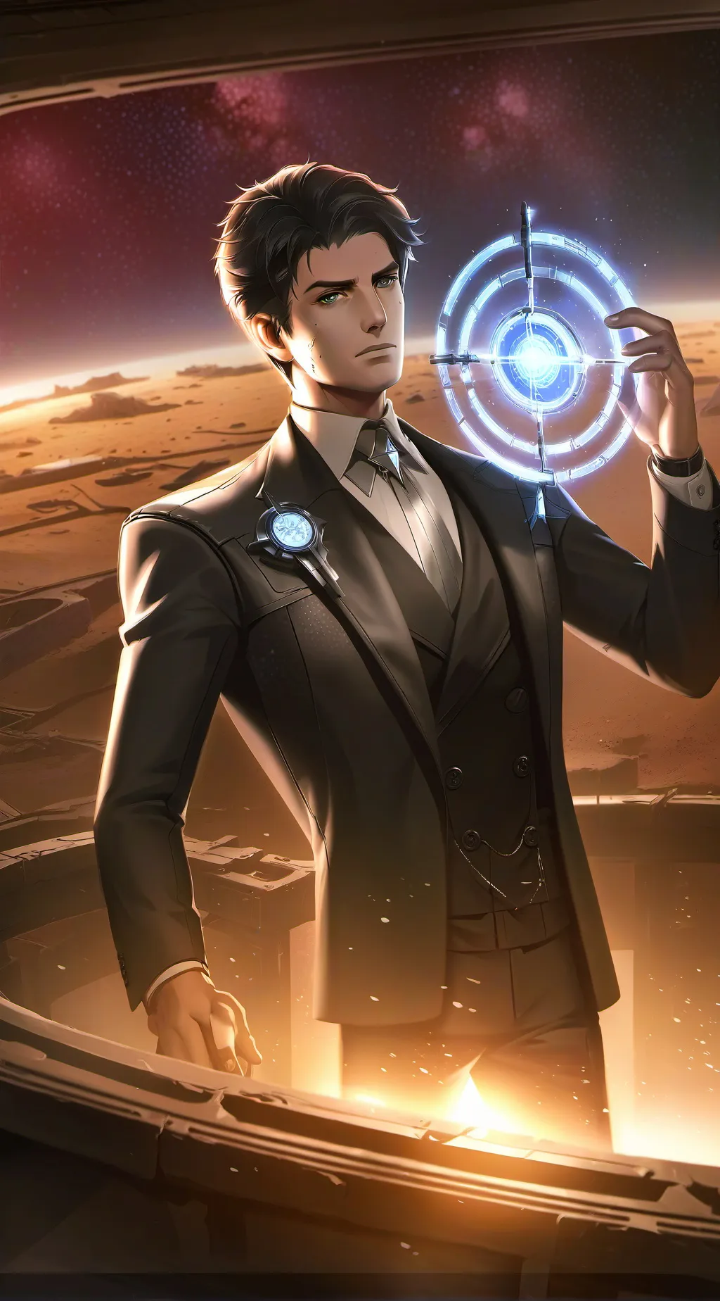 ai character: unknown  man background