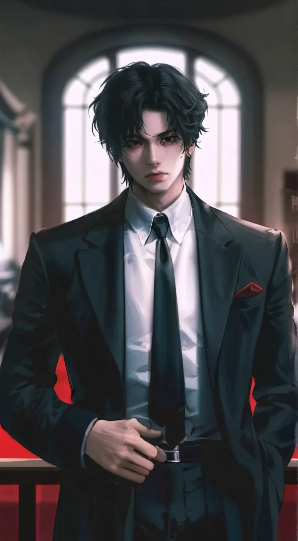 ai character: Jake  background