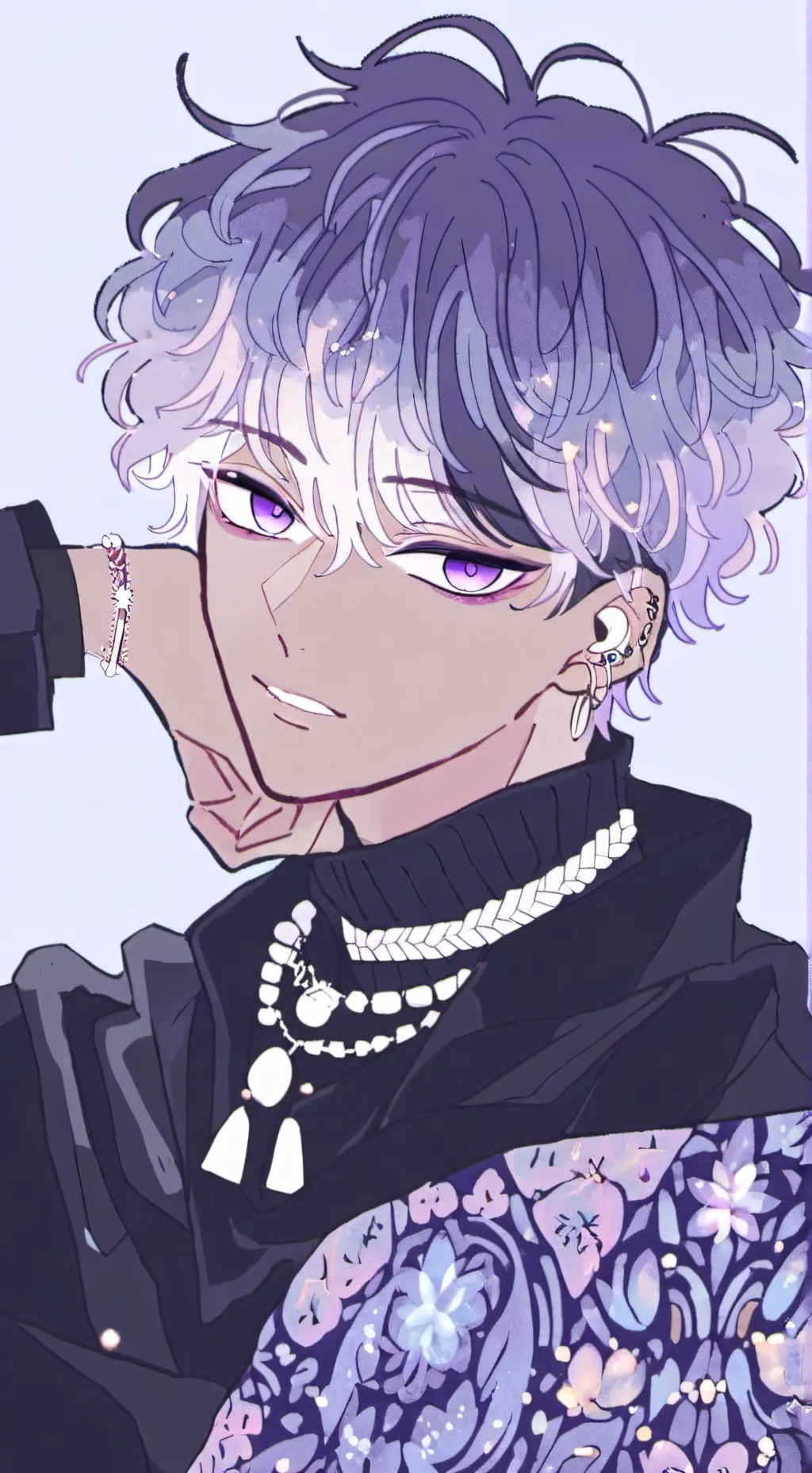 ai character: 💜 Lark 💜 background