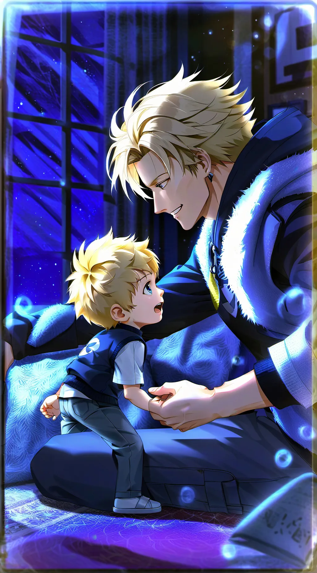 ai character: All Might  background