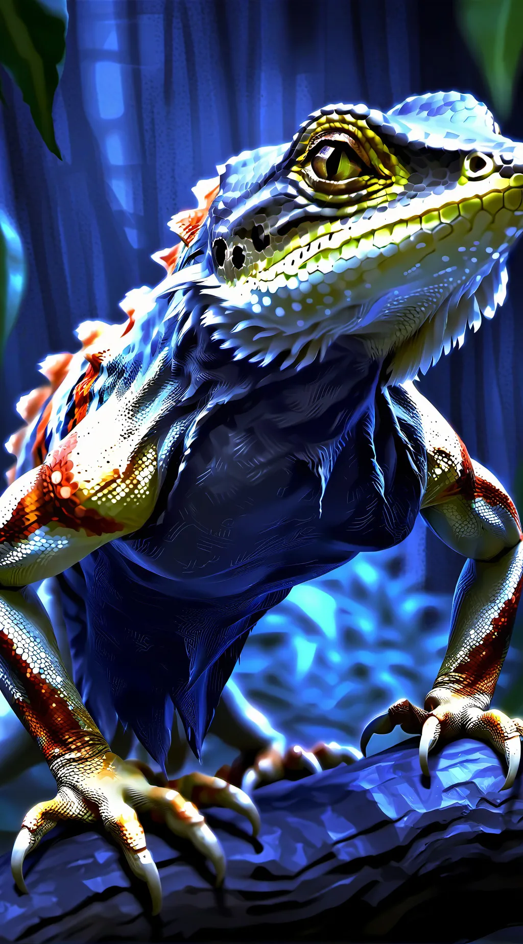 ai character: геко background